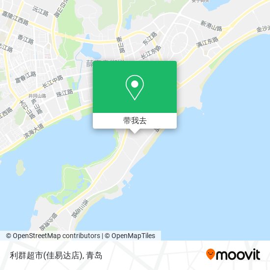 利群超市(佳易达店)地图