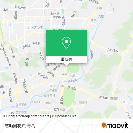 艺顺园花卉地图