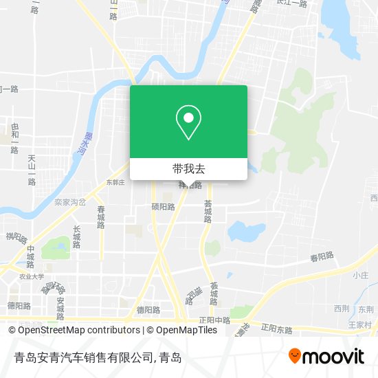 青岛安青汽车销售有限公司地图
