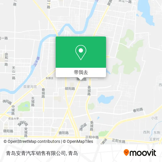 青岛安青汽车销售有限公司地图
