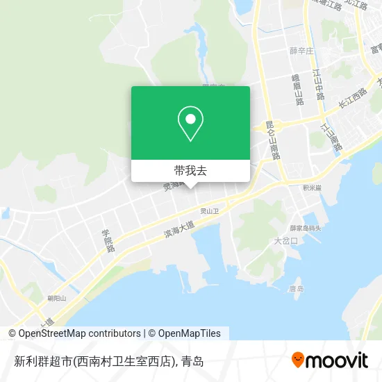 新利群超市(西南村卫生室西店)地图