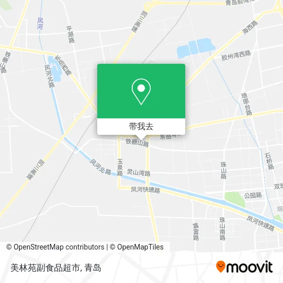 美林苑副食品超市地图