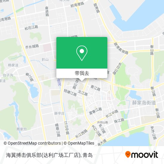 海翼搏击俱乐部(达利广场工厂店)地图