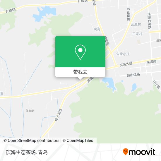 滨海生态茶场地图