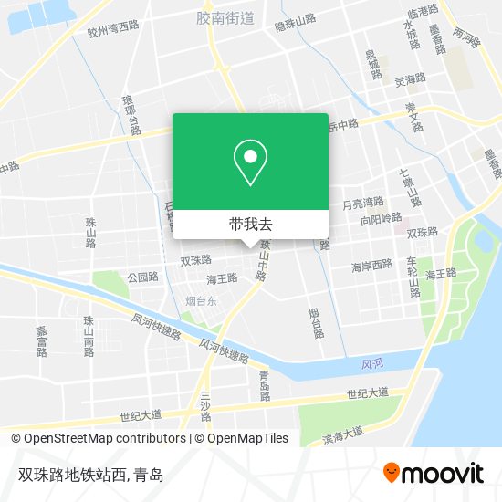 双珠路地铁站西地图