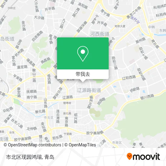 市北区现园鸿瑞地图