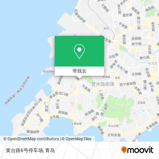 黄台路6号停车场地图