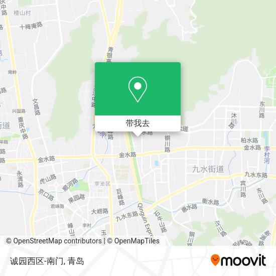诚园西区-南门地图