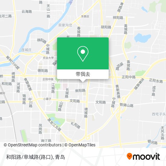 和阳路/阜城路(路口)地图