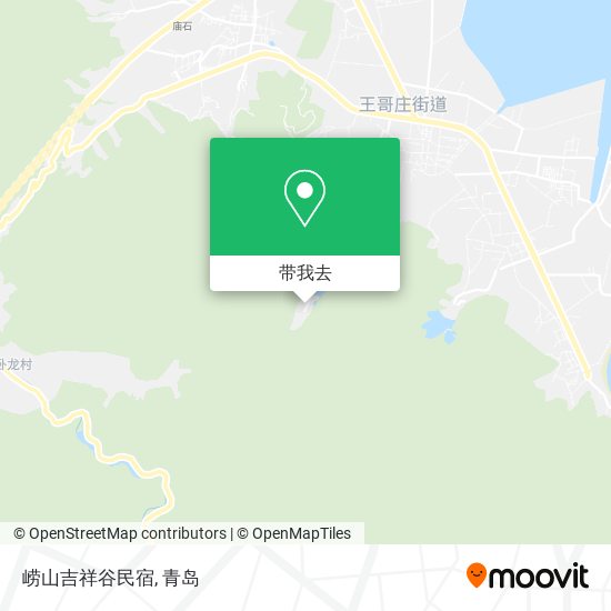 崂山吉祥谷民宿地图