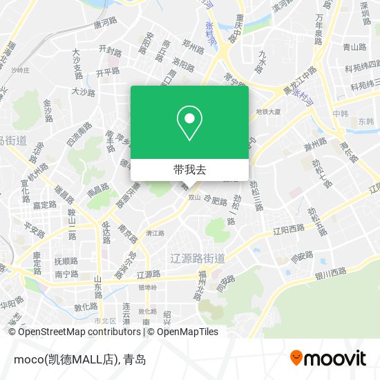 moco(凯德MALL店)地图