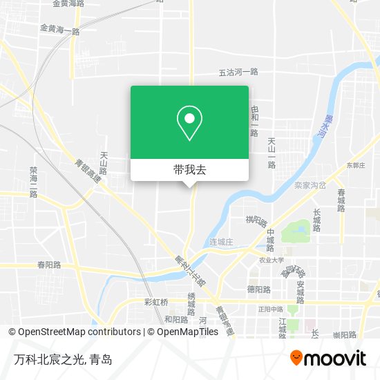 万科北宸之光地图