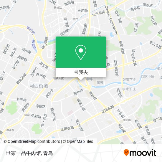 世家一品牛肉馆地图
