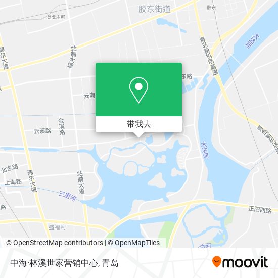 中海·林溪世家营销中心地图