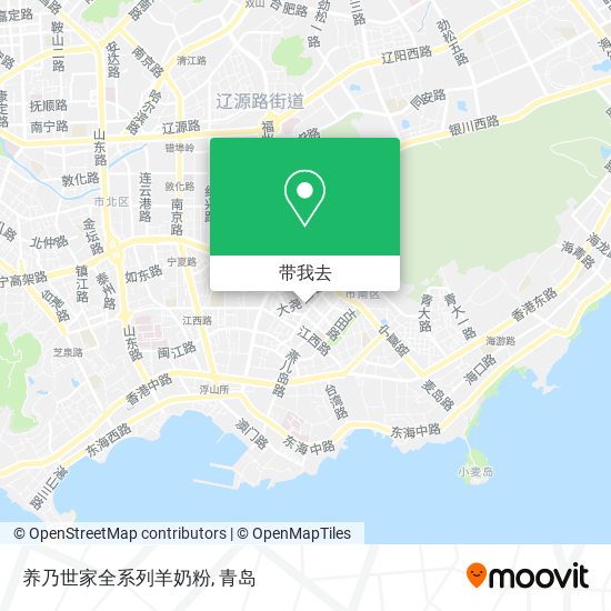 养乃世家全系列羊奶粉地图