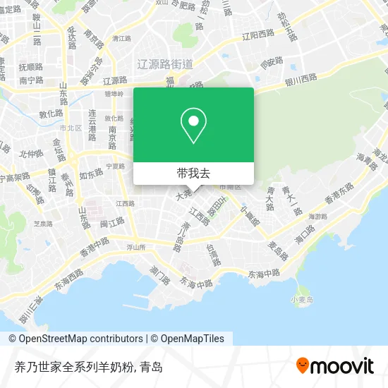 养乃世家全系列羊奶粉地图