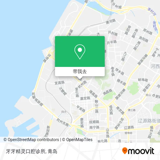 牙牙精灵口腔诊所地图