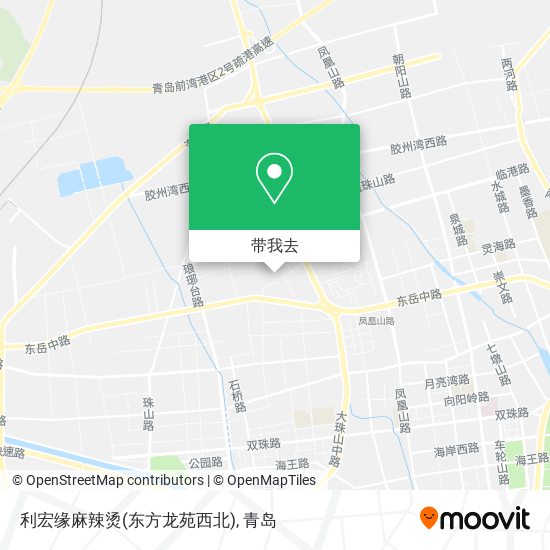 利宏缘麻辣烫(东方龙苑西北)地图