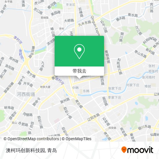 澳柯玛创新科技园地图