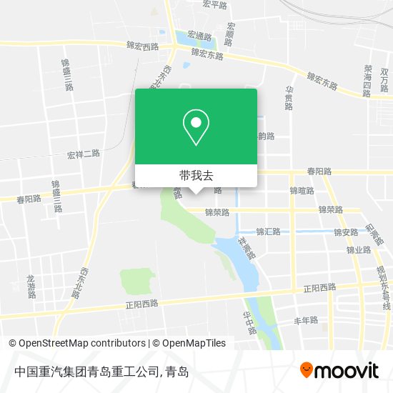 中国重汽集团青岛重工公司地图