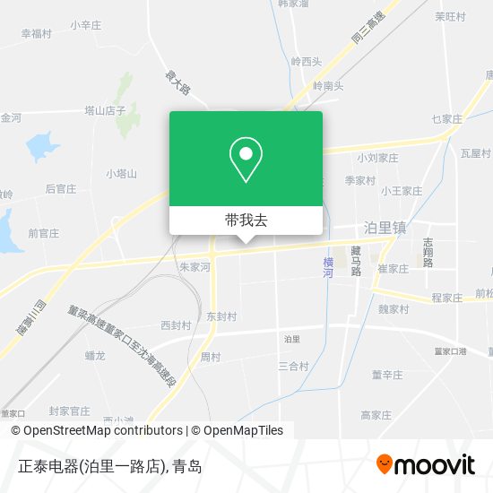 正泰电器(泊里一路店)地图