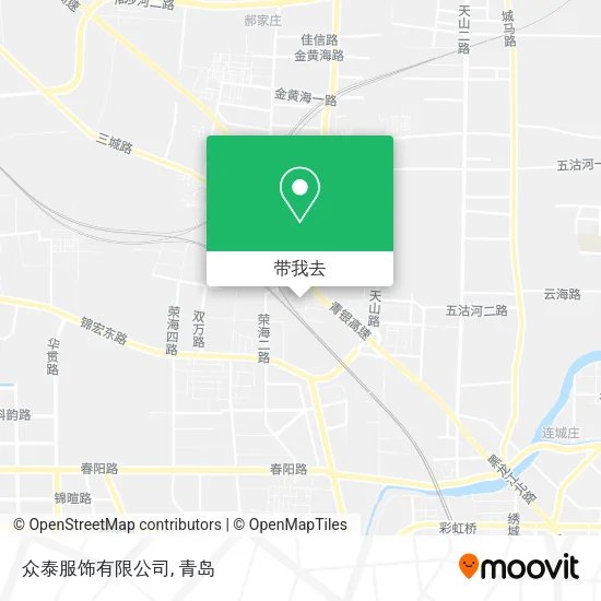 众泰服饰有限公司地图