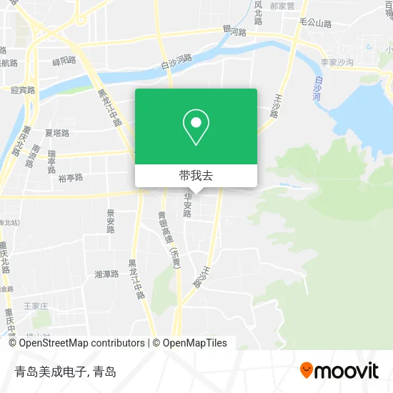 青岛美成电子地图