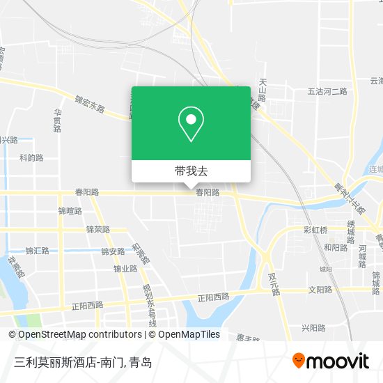 三利莫丽斯酒店-南门地图