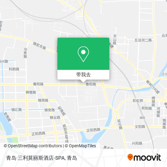 青岛·三利莫丽斯酒店-SPA地图