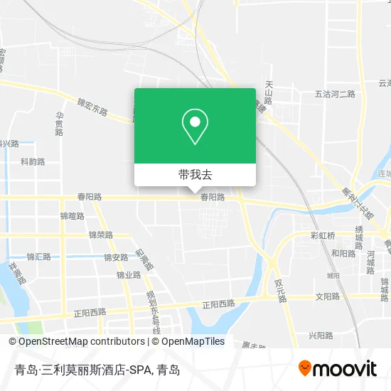 青岛·三利莫丽斯酒店-SPA地图