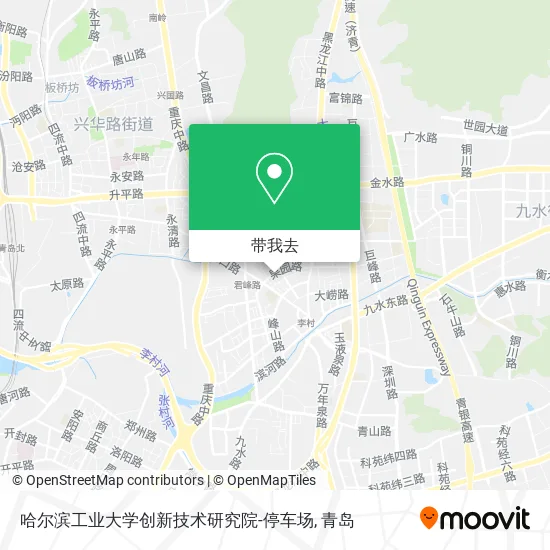 哈尔滨工业大学创新技术研究院-停车场地图
