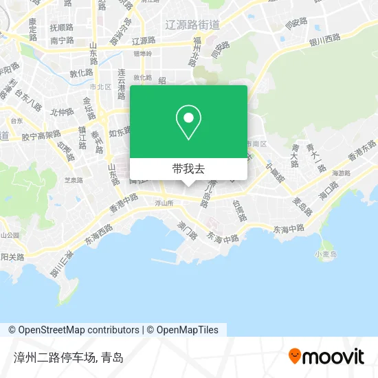 漳州二路停车场地图