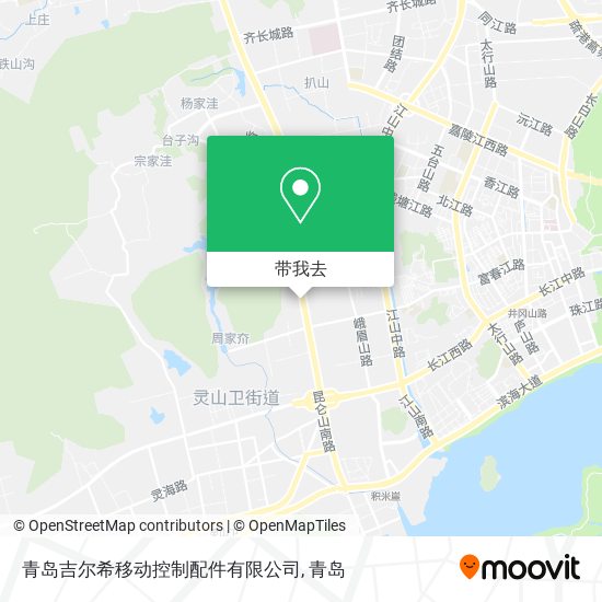 青岛吉尔希移动控制配件有限公司地图