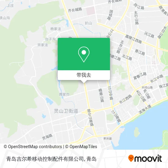 青岛吉尔希移动控制配件有限公司地图