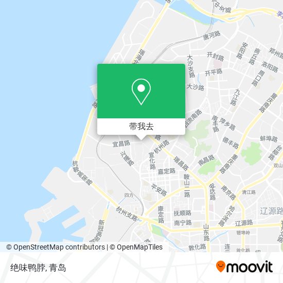 绝味鸭脖地图