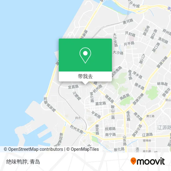 绝味鸭脖地图