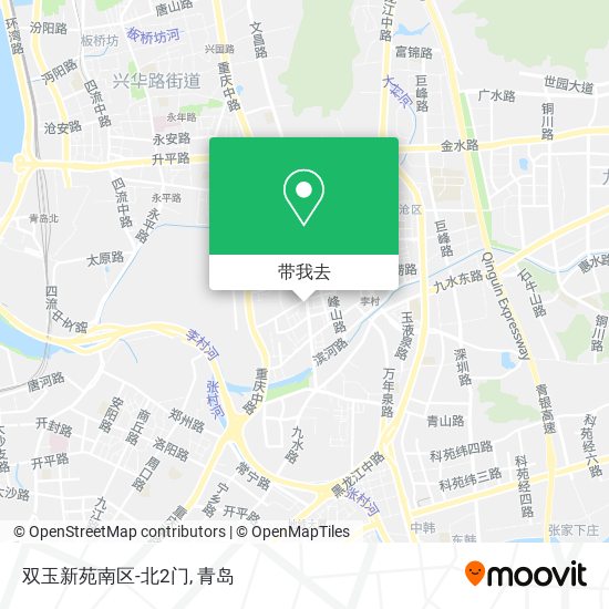 双玉新苑南区-北2门地图