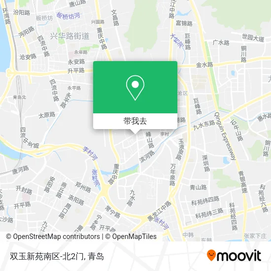 双玉新苑南区-北2门地图