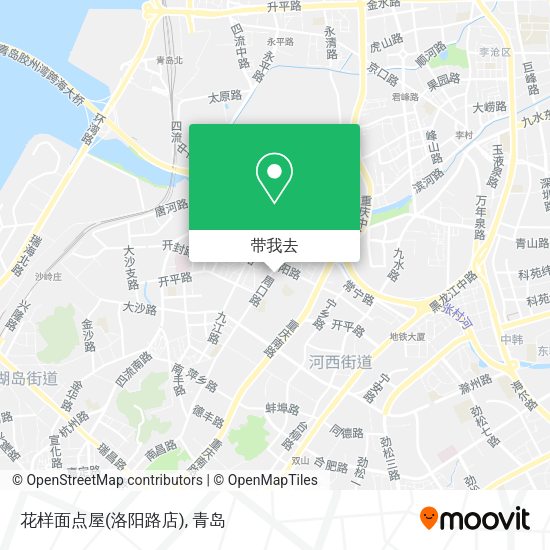 花样面点屋(洛阳路店)地图