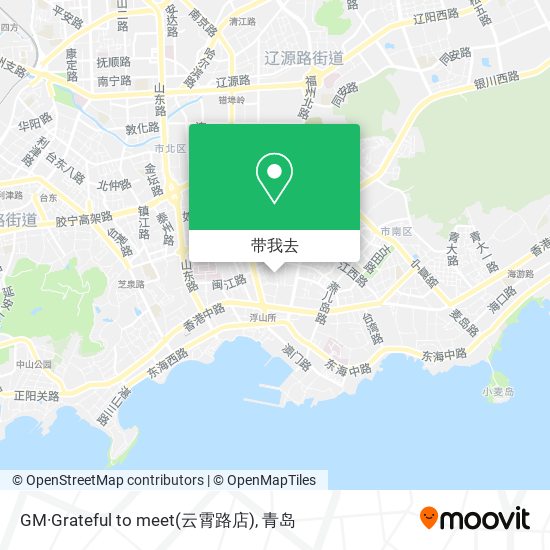 GM·Grateful to meet(云霄路店)地图