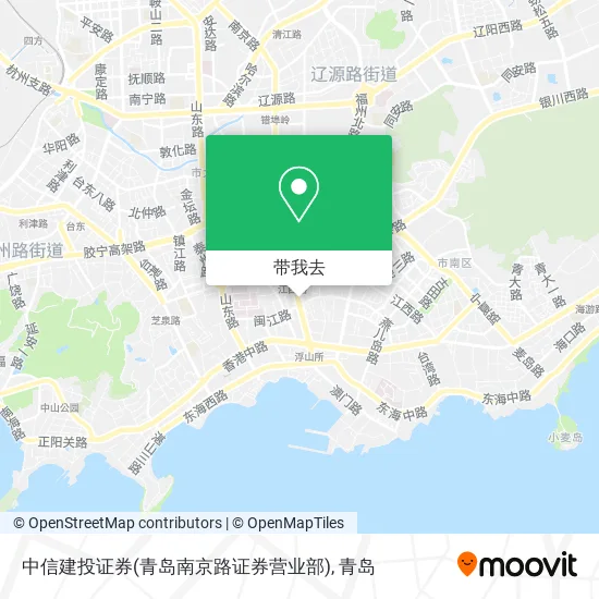 中信建投证券(青岛南京路证券营业部)地图