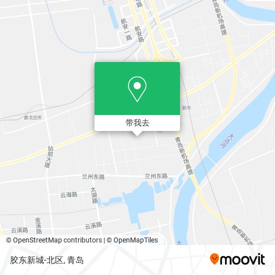 胶东新城-北区地图