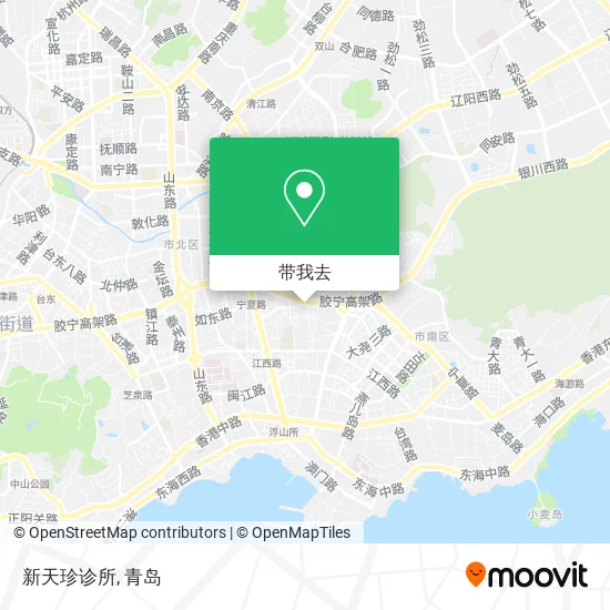新天珍诊所地图