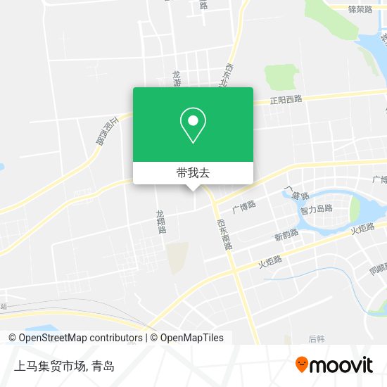 上马集贸市场地图