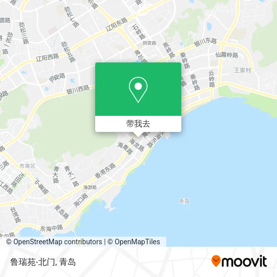 鲁瑞苑-北门地图