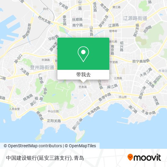 中国建设银行(延安三路支行)地图