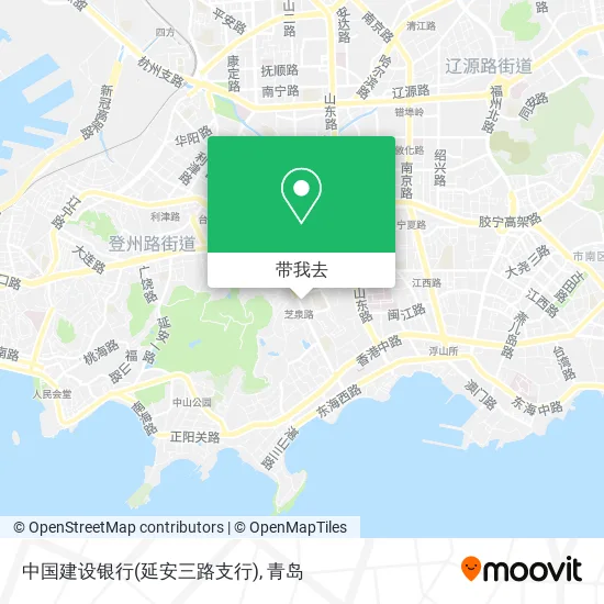 中国建设银行(延安三路支行)地图