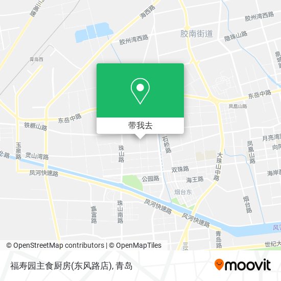 福寿园主食厨房(东风路店)地图