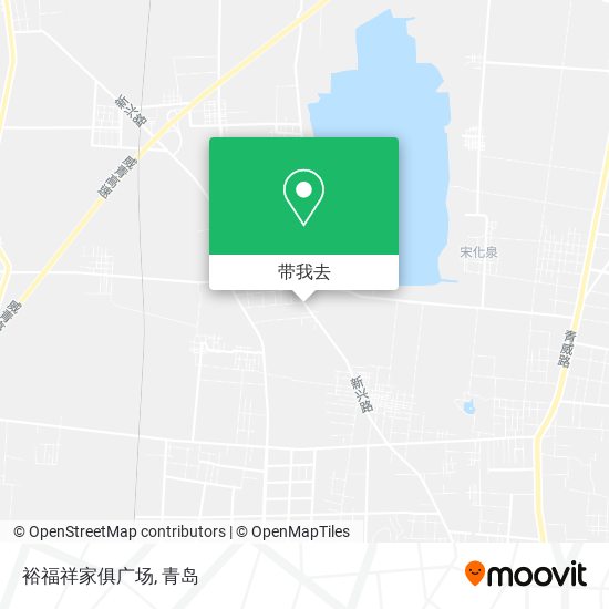 裕福祥家俱广场地图