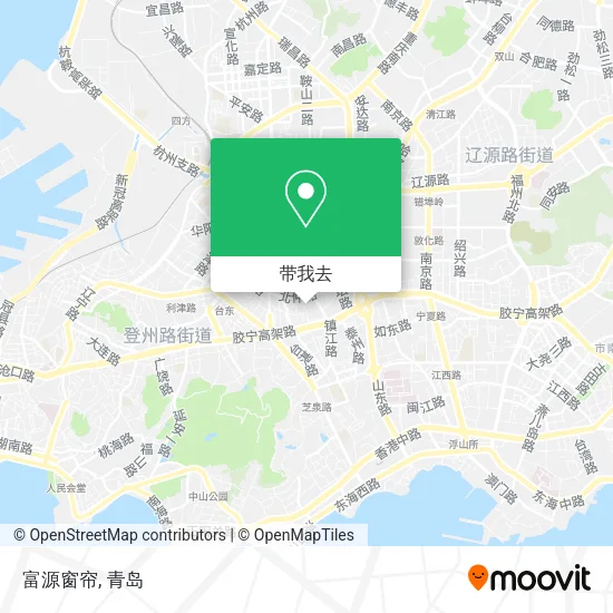 富源窗帘地图